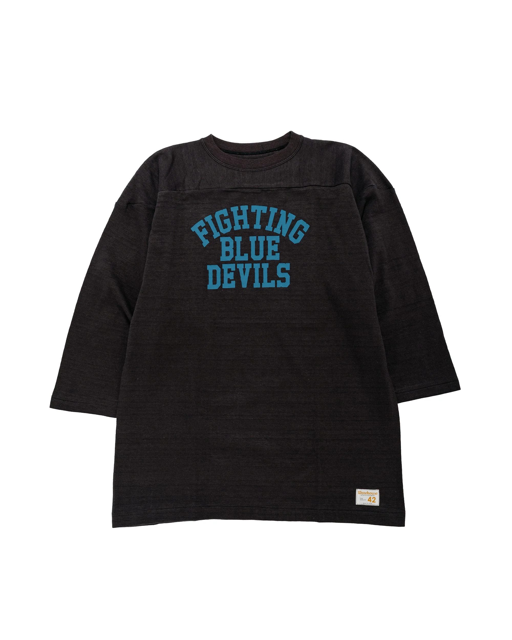 Lot. 4063 3/4 Sleeve Football Tee Blue Devils Sumikuro - 1