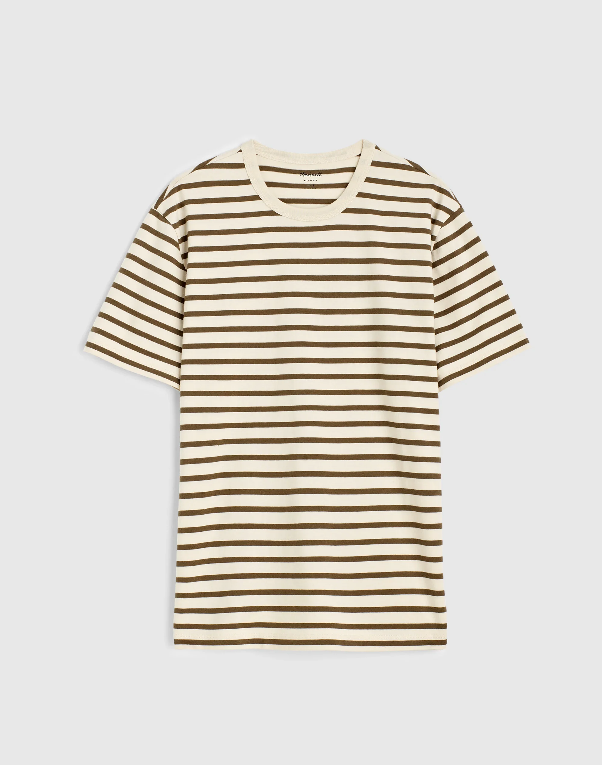 Garment-Dyed Allday Crewneck Tee - 1