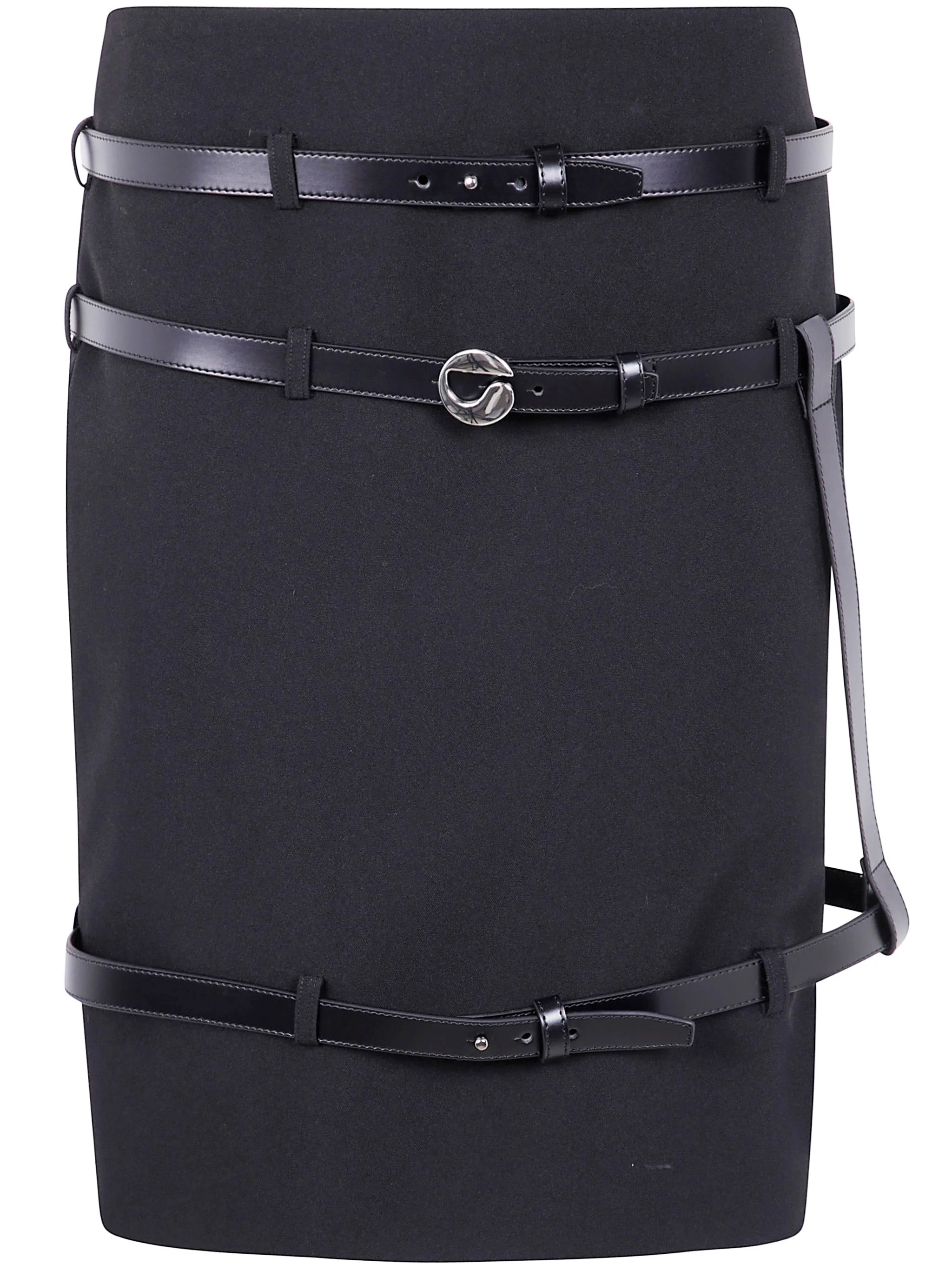 Multi Belt Skirt - 1