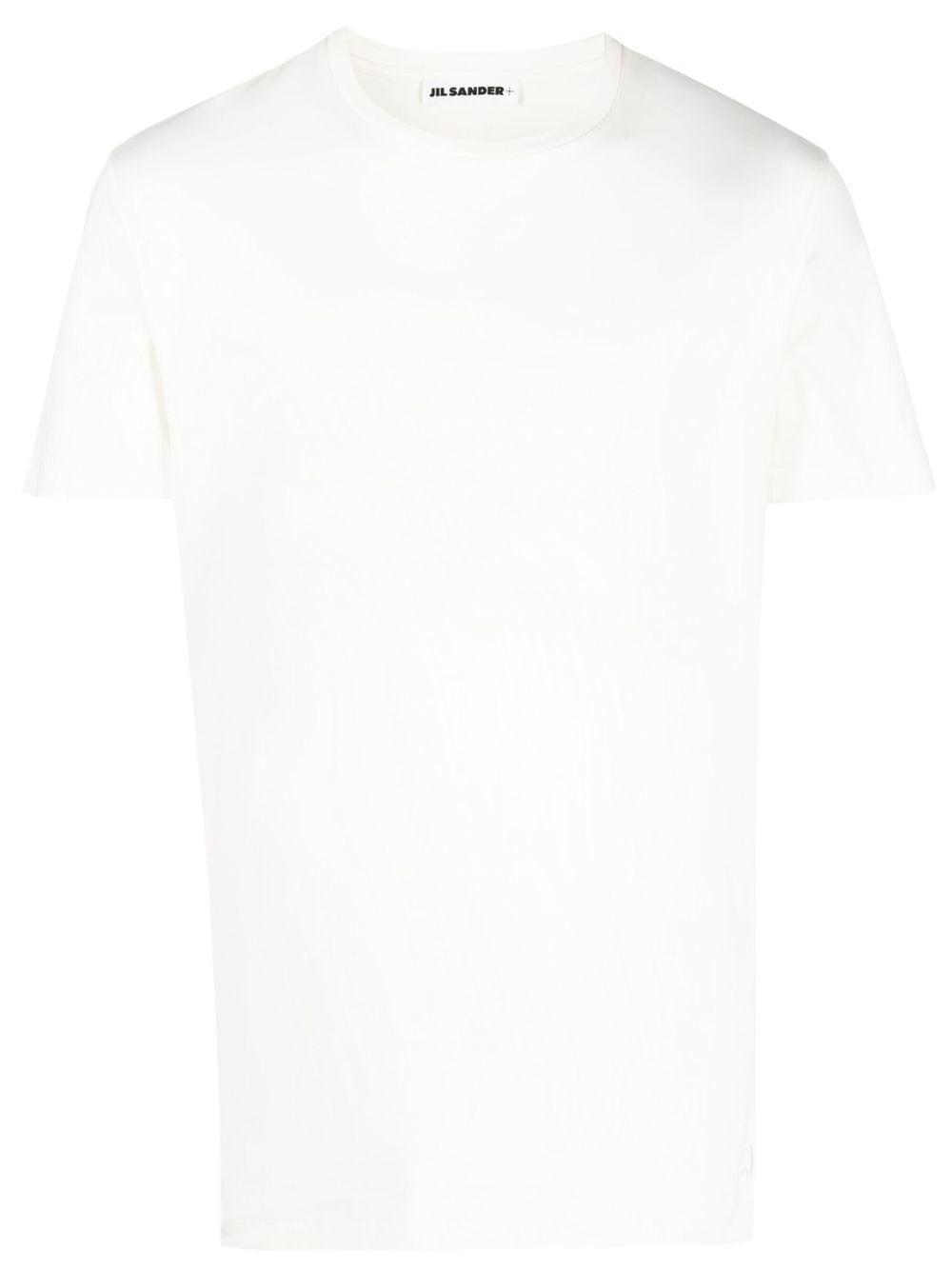 embroidered-logo short-sleeved T-shirt - 1