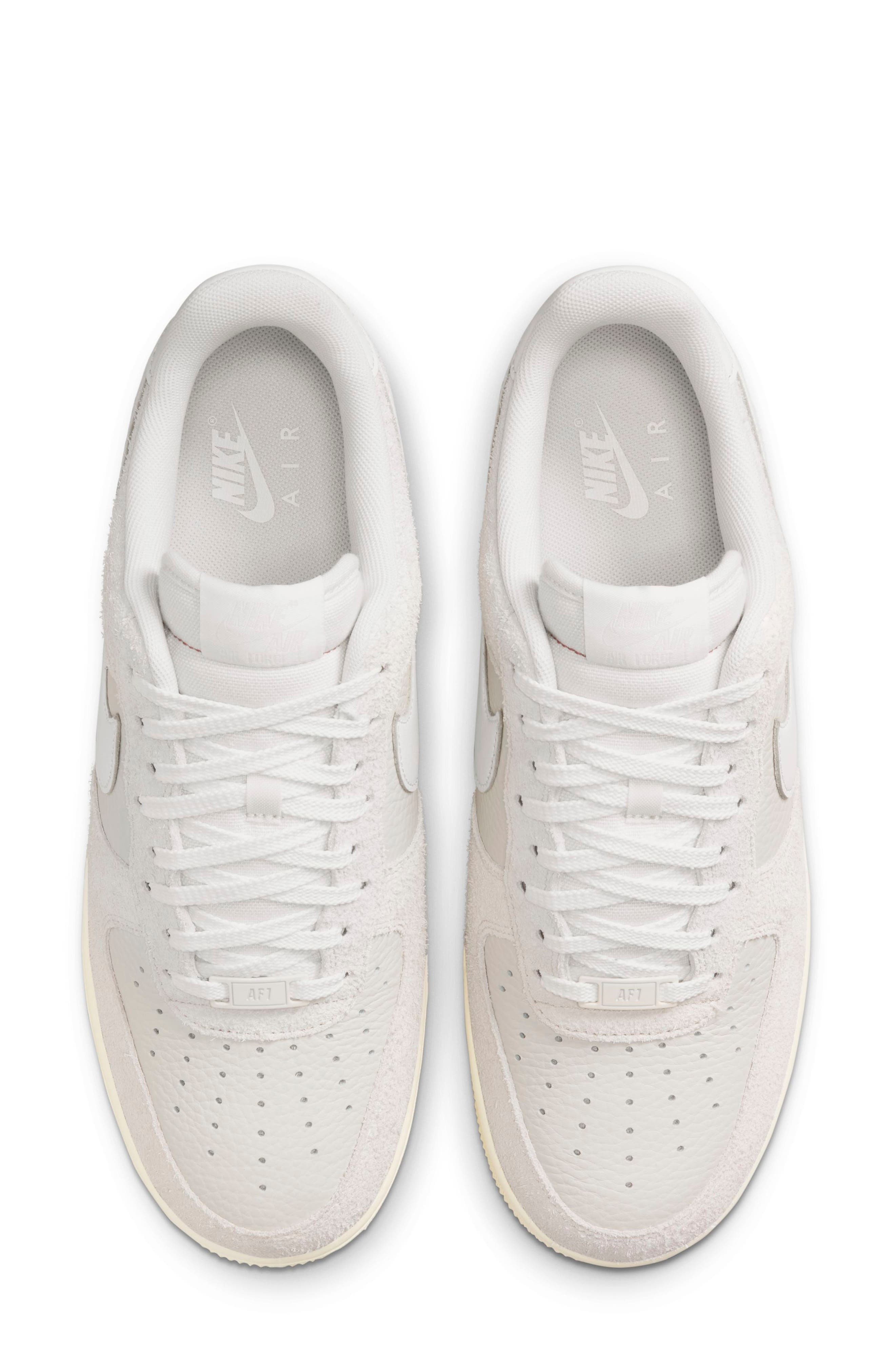 Nike Air Force 1 '07 LV8 Basketball Sneaker in Phantom/White/Light Bone at Nordstrom - 3