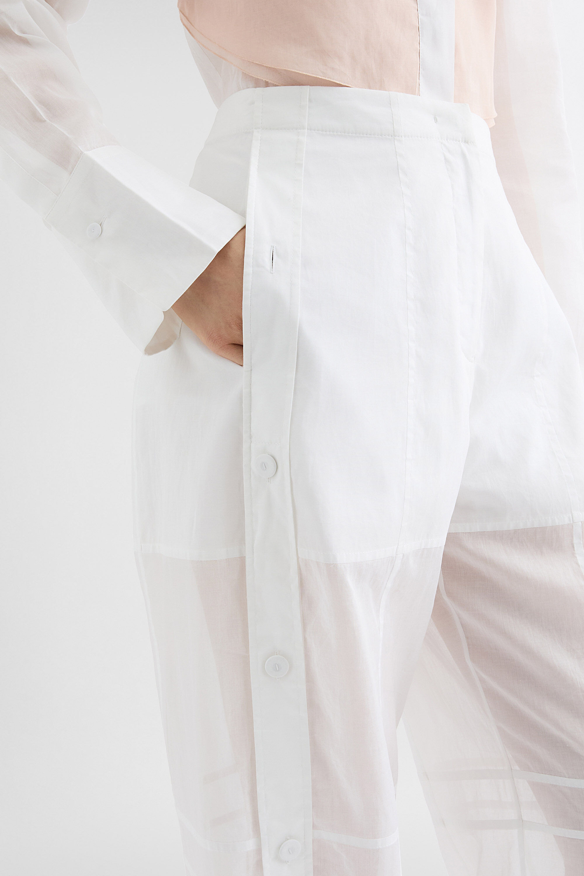 Cotton Muslin Trousers - 2