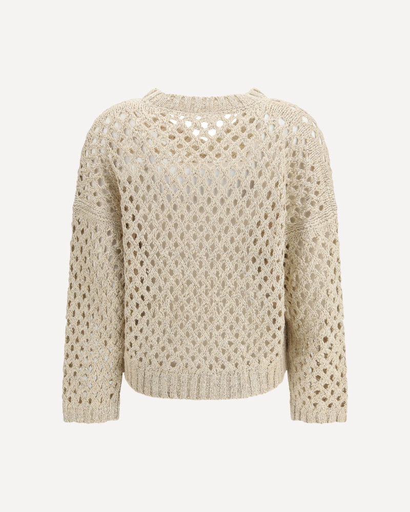 Brunello Cucinelli Jumper with  Dazzling Net construction outlook
