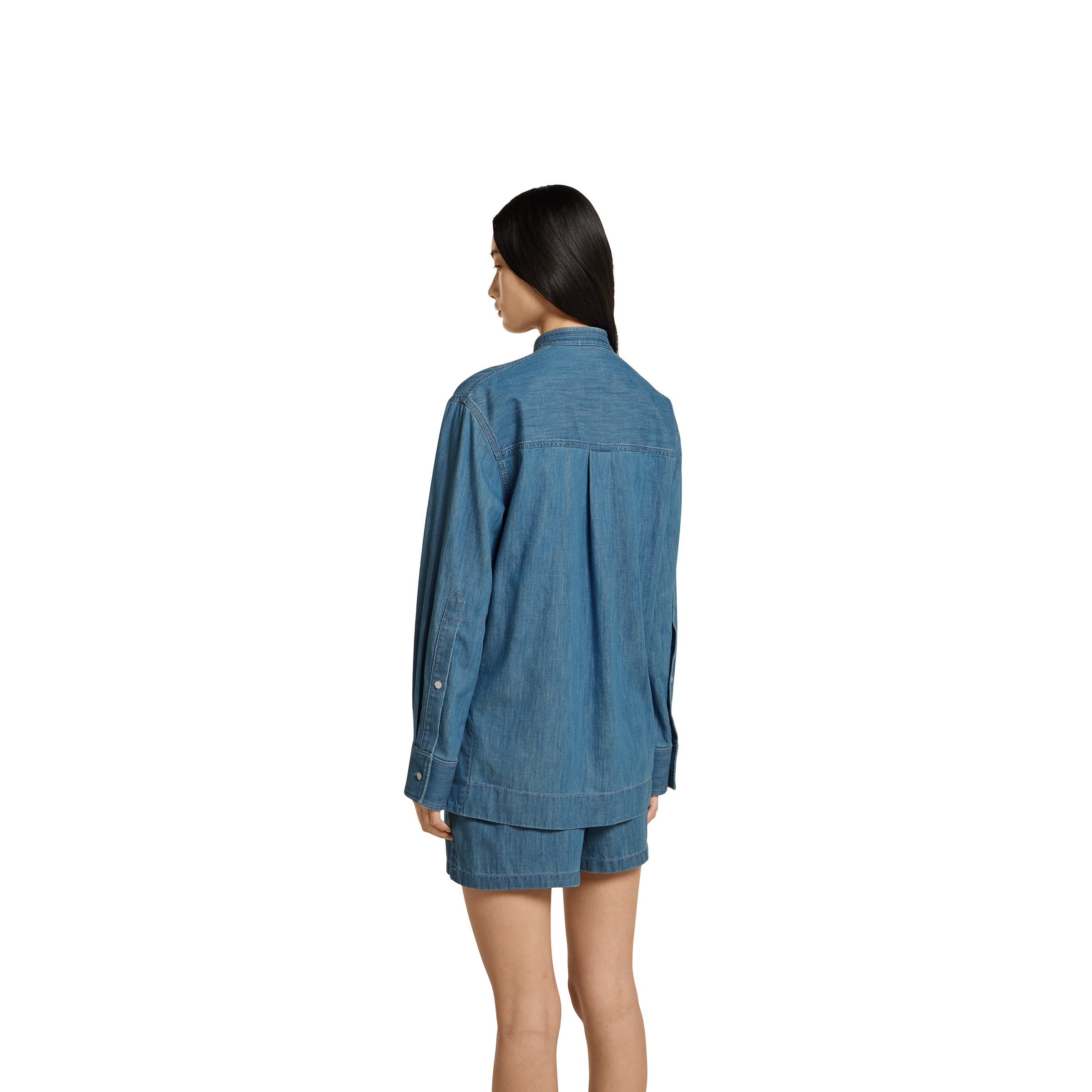 Denim shirt with Horsebit - 4