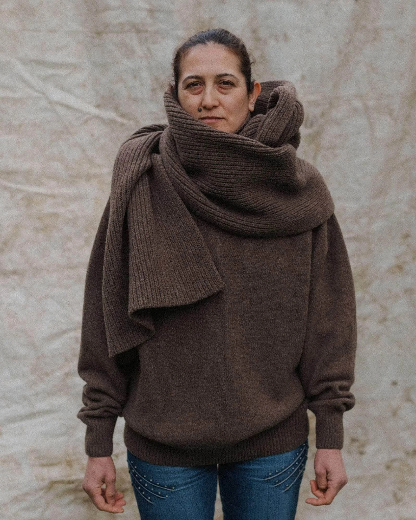 Mea Scarf - Arles Merino Wool - 1