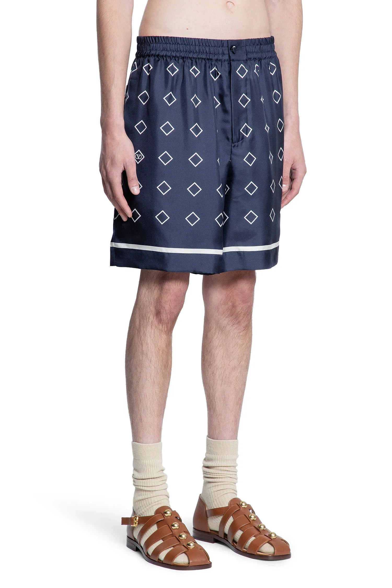 Opticool-Print-Silk-Twill-Shorts - 2