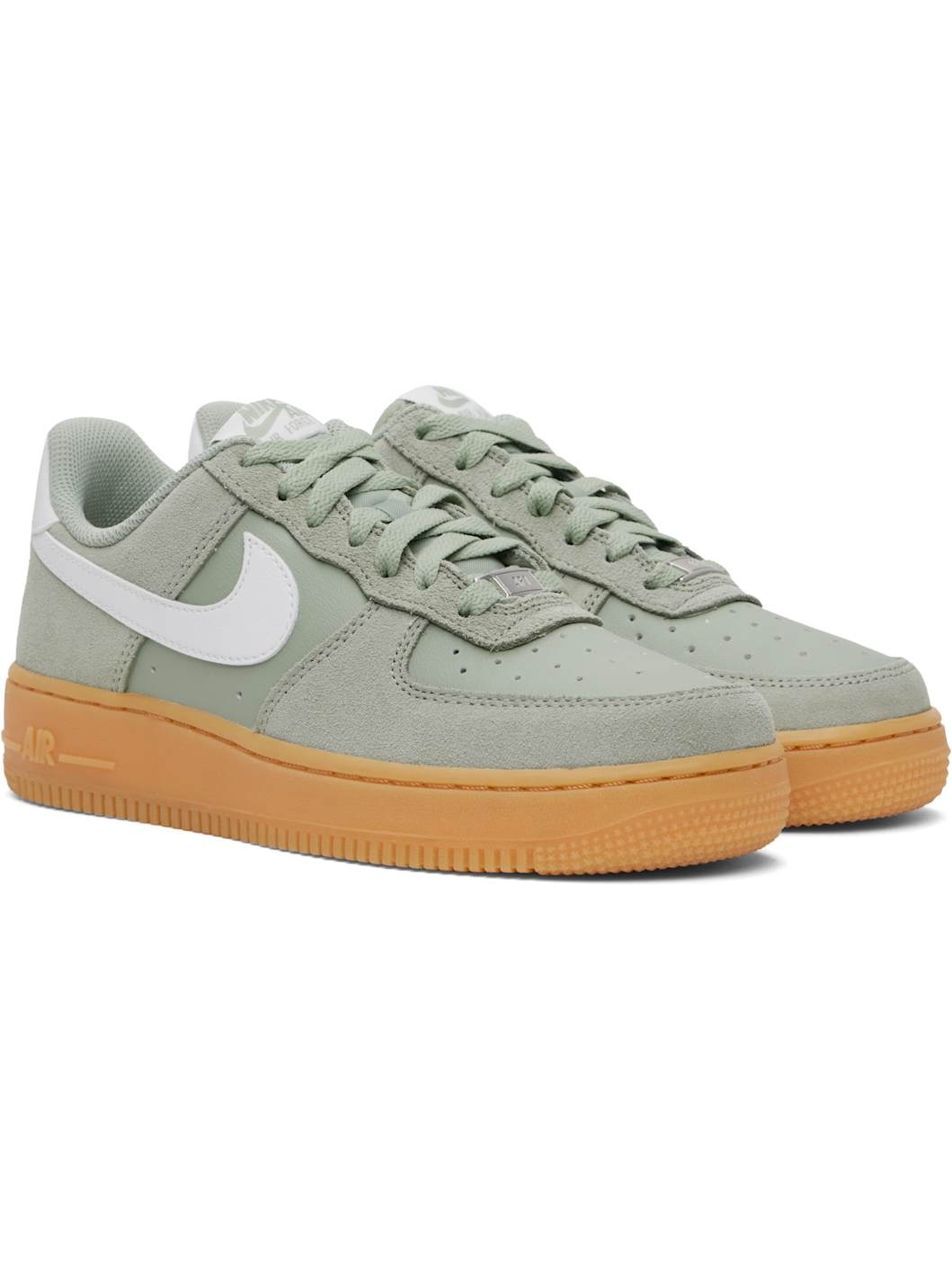 Green Air Force 1 '07 LV8 Sneakers - 4