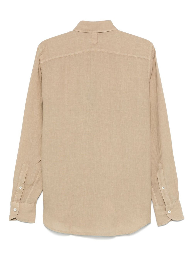 Canali linen shirt outlook