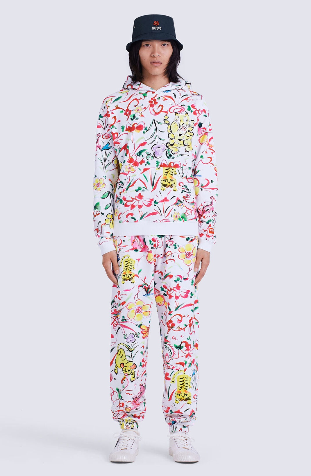 'Akae Ink' hooded sweatshirt - 3