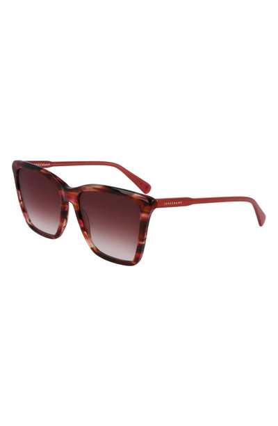 Longchamp Le Pliage 56mm Gradient Rectangular Sunglasses outlook