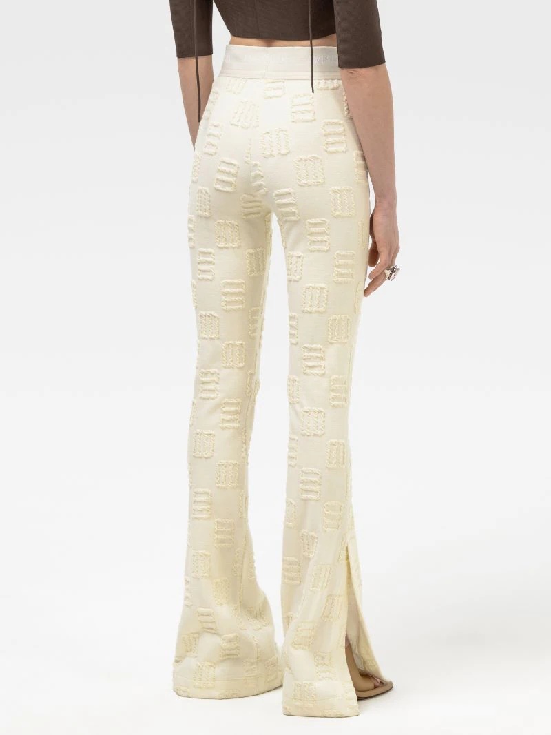 MONOGRAM FLARE LEGGINGS - 5