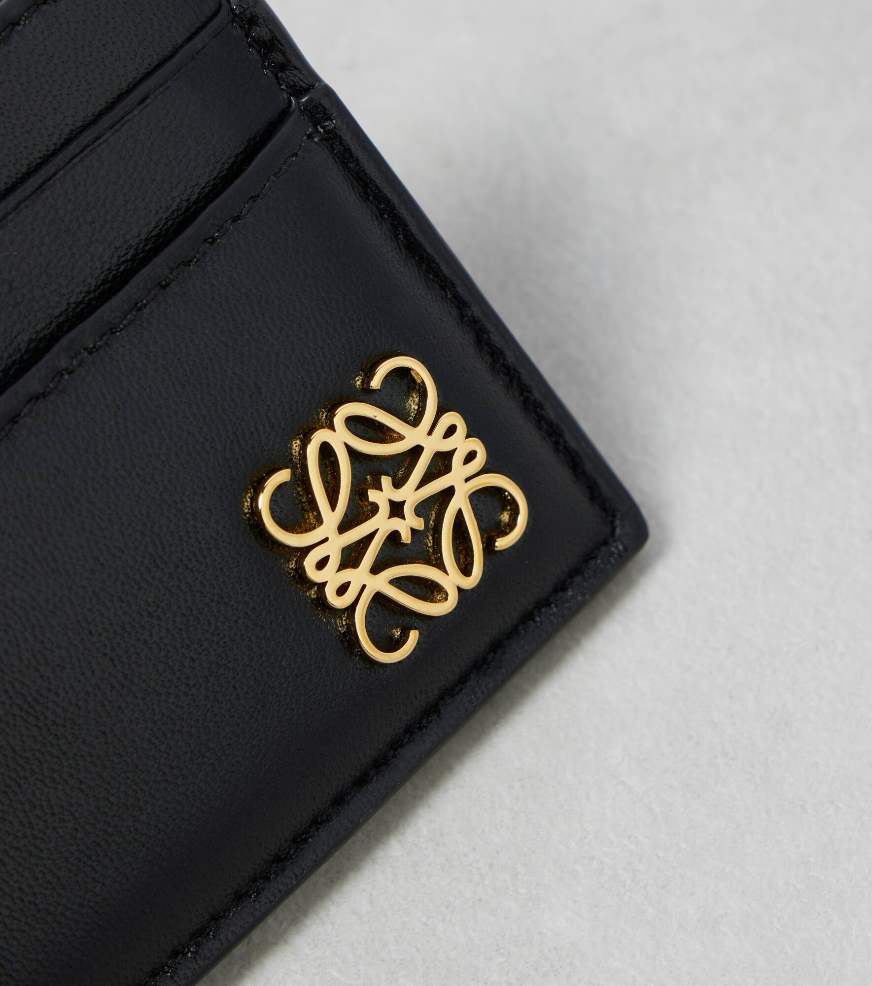 Puffer Anagram leather card holder - 3