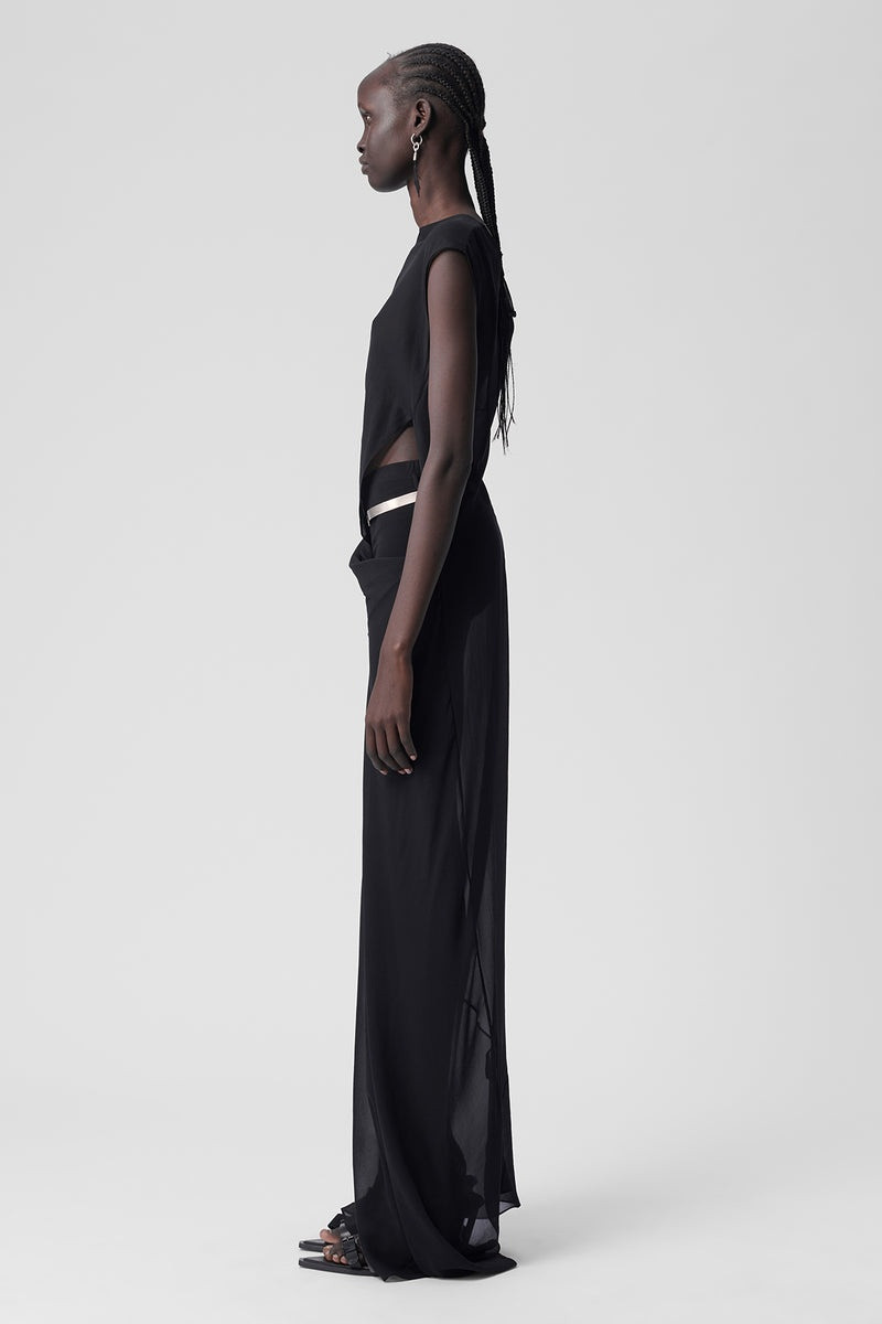 Ann Demeulemeester Iska Draped Dress outlook
