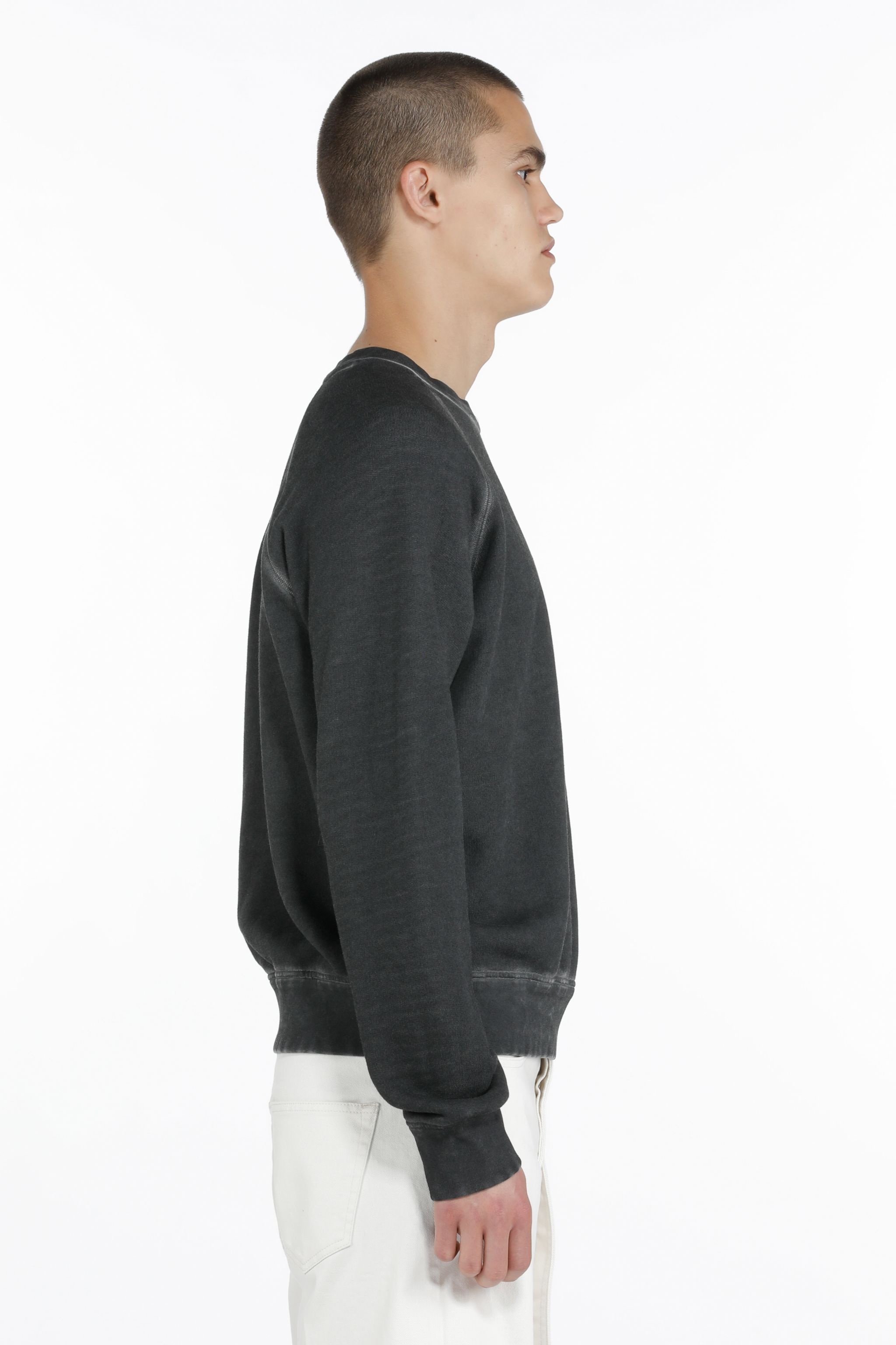 LOGO-EMBROIDERED COTTON SWEATSHIRT - 3