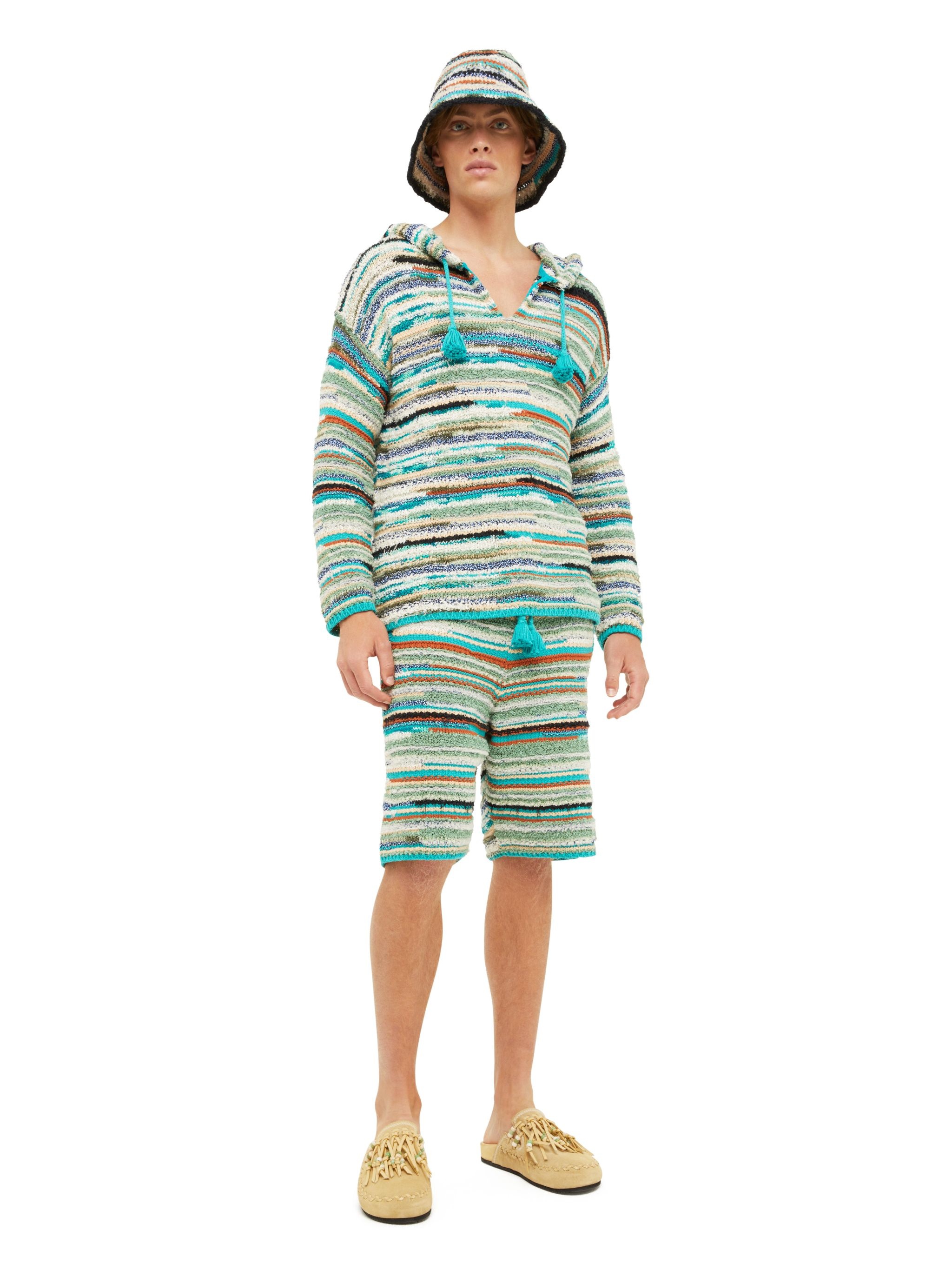 Madurai Stripes Shorts - 1