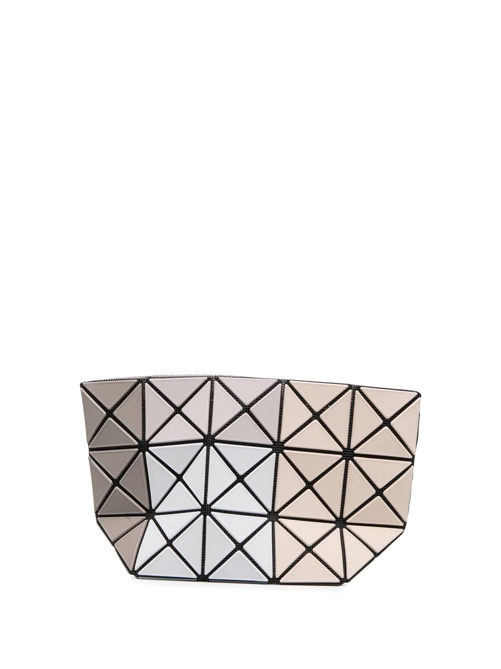 gradient-effect panelled clutch bag - 1