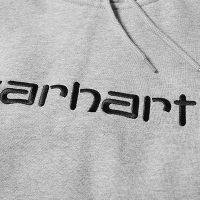 Carhartt Carhartt WIP Hooded Logo Sweat outlook