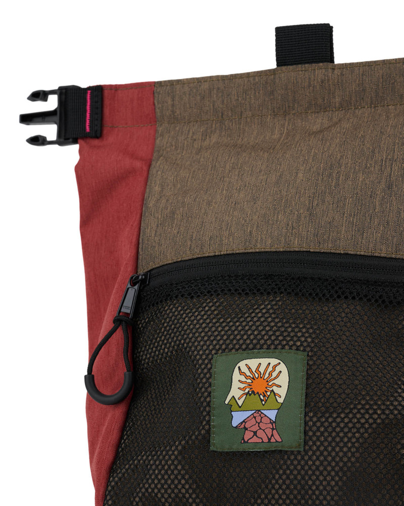 Large Brain Dead Equipment Chalk Bag - Brown Multi 3