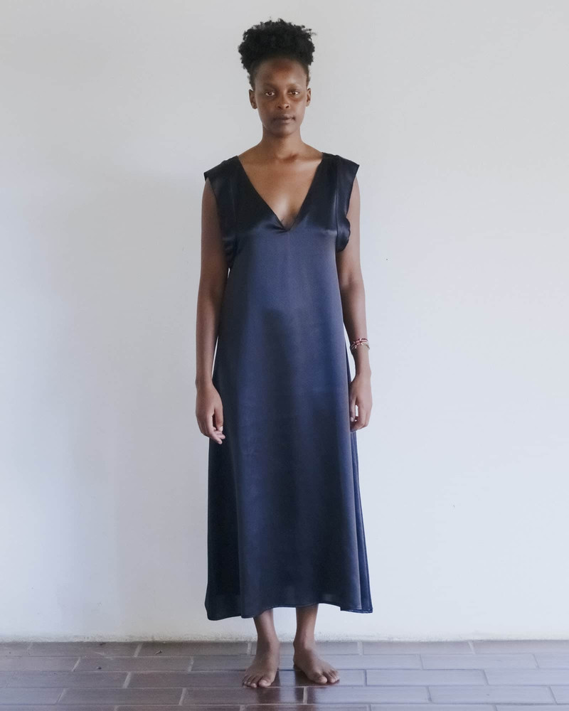 Kin Dress - Silk Satin 1