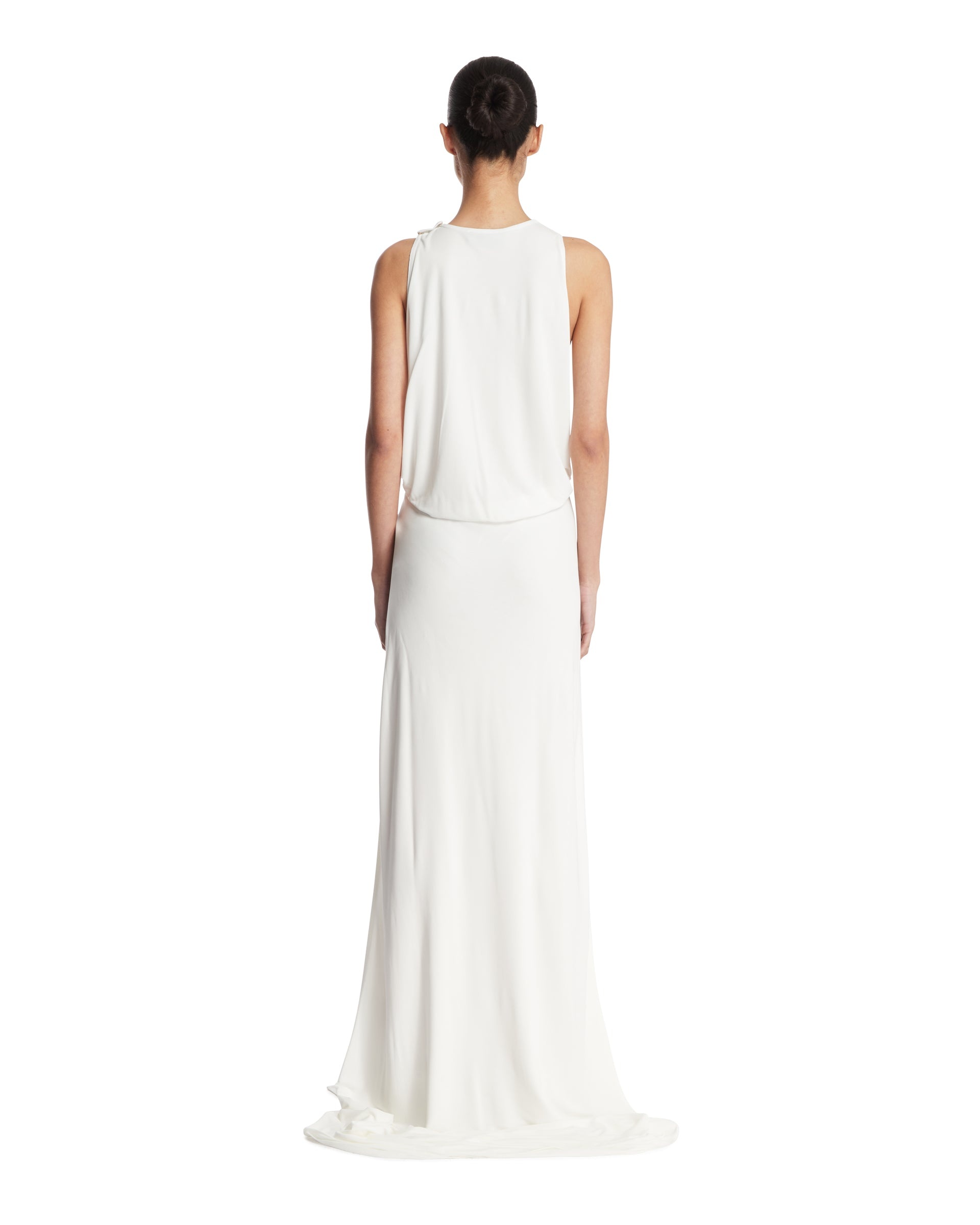 White Long Dress - 3