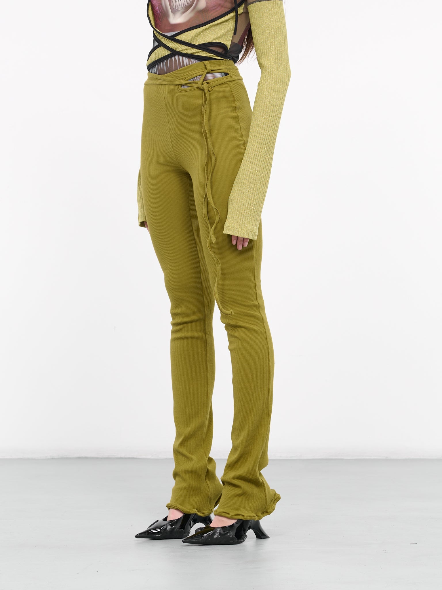 Rib Lounge Pants - 2