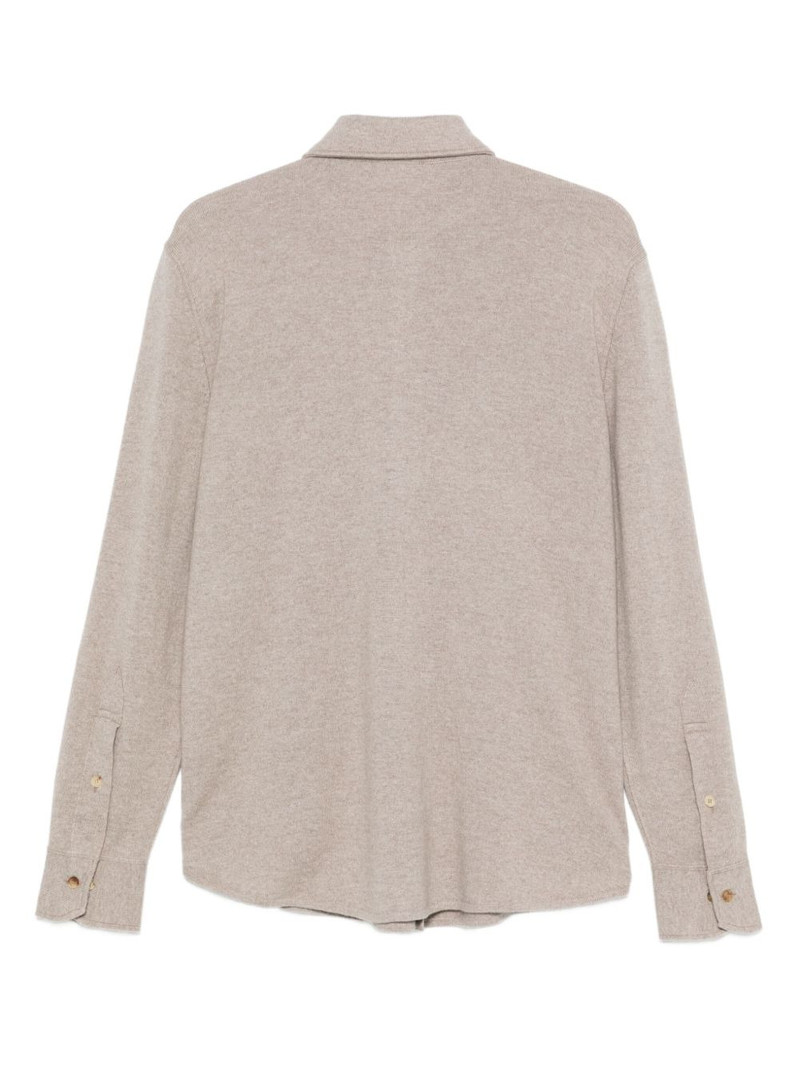 Brunello Cucinelli cashmere shirt jacket outlook