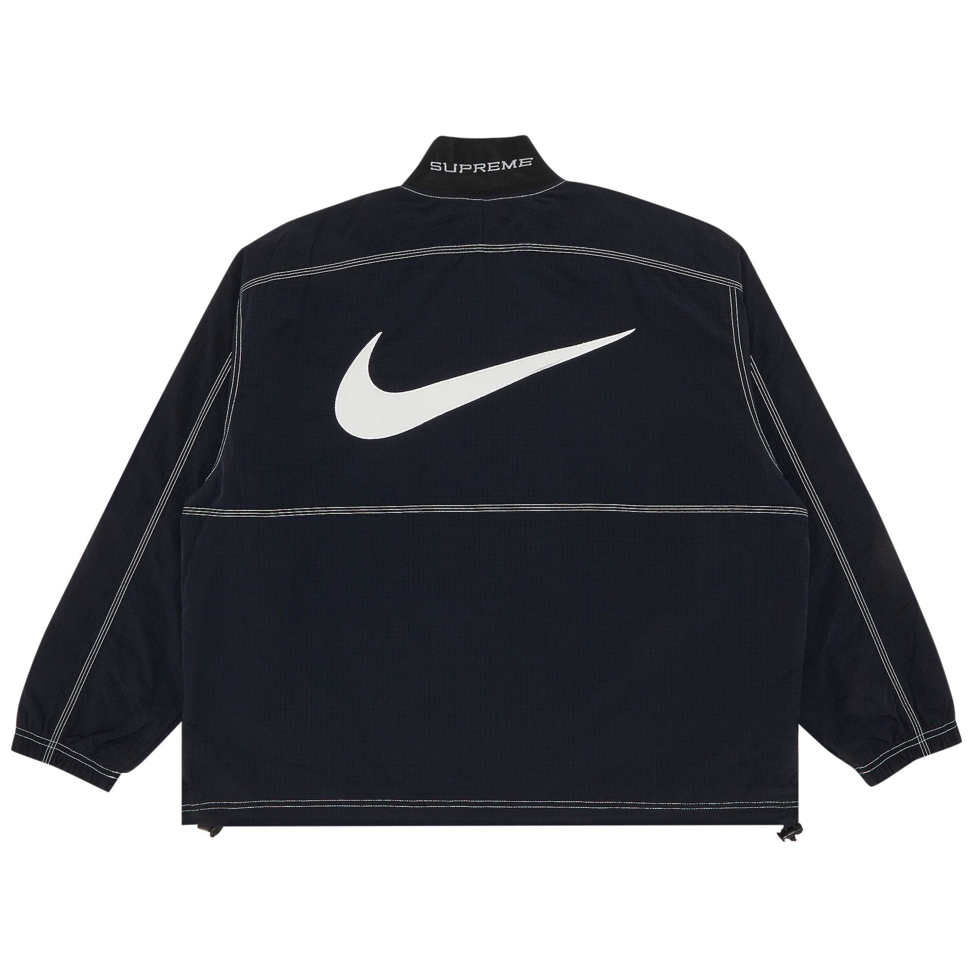 Supreme x Nike Ripstop Pullover 'Black' - 2