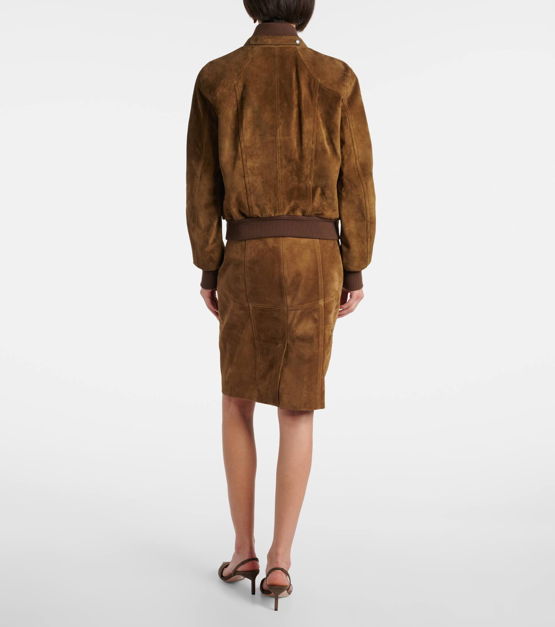 Suede bomber jacket - 3