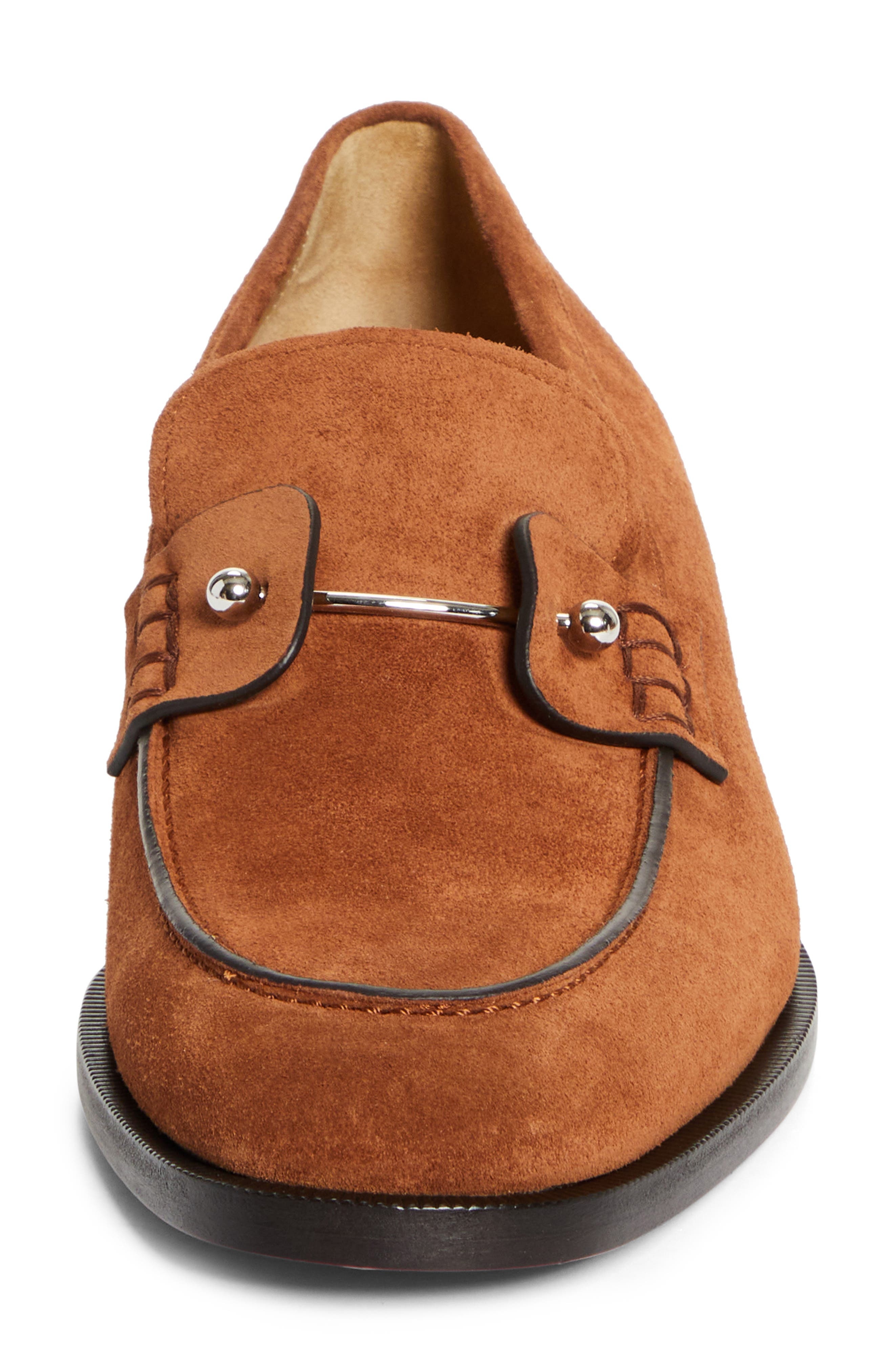 Christian Louboutin Chambelimoc Flat Loafer in Cuir at Nordstrom - 4