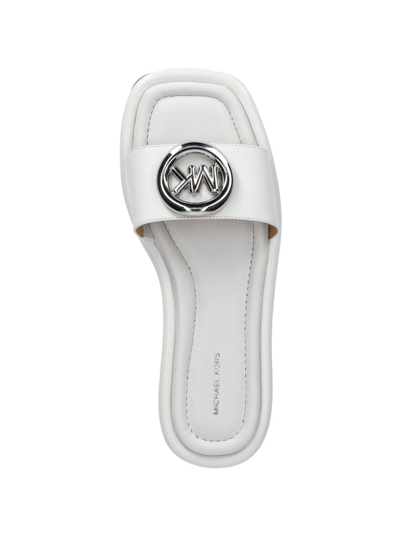 Milan logo-plaque flat sandals 4