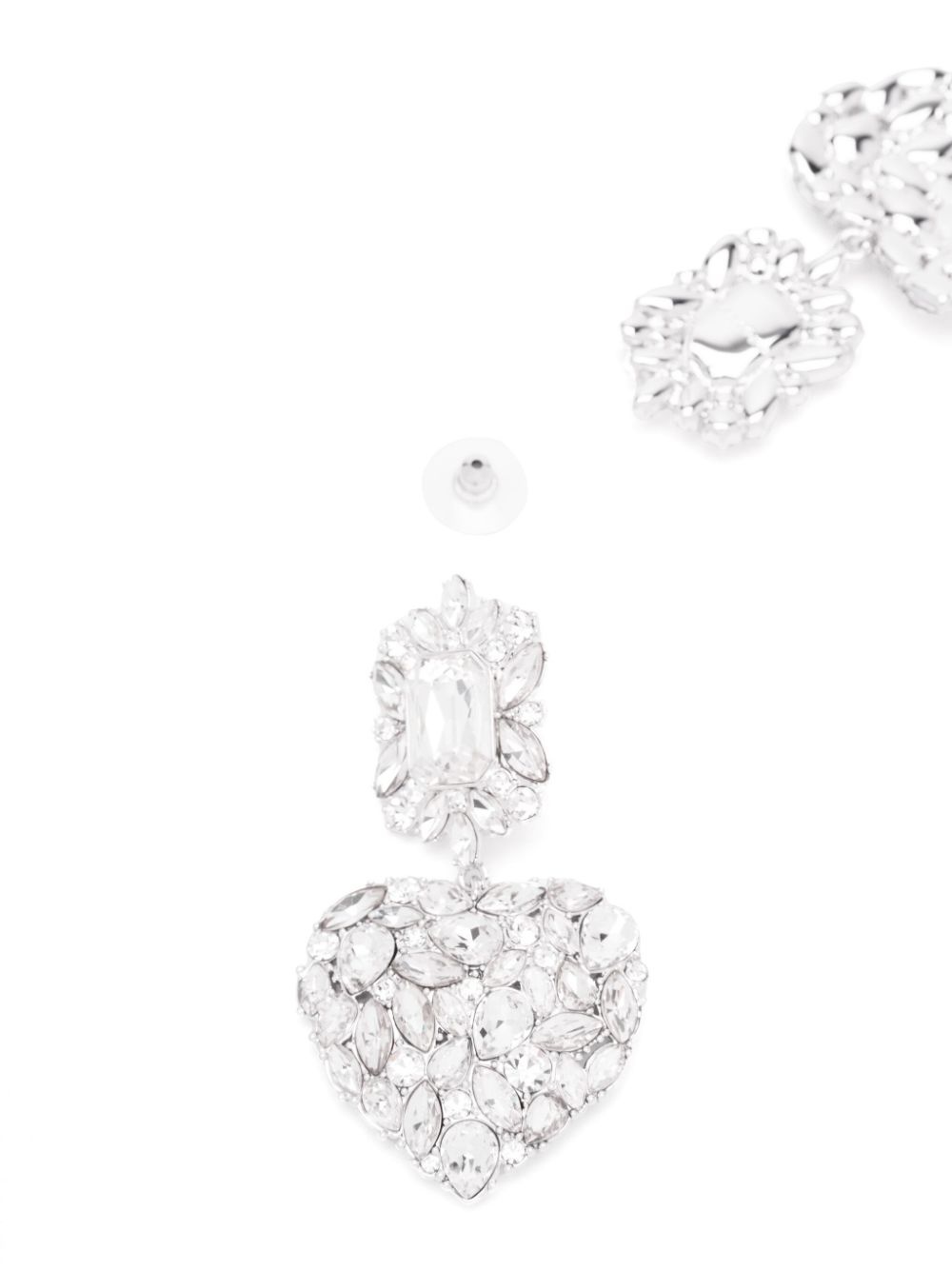 crystal drop earrings - 2