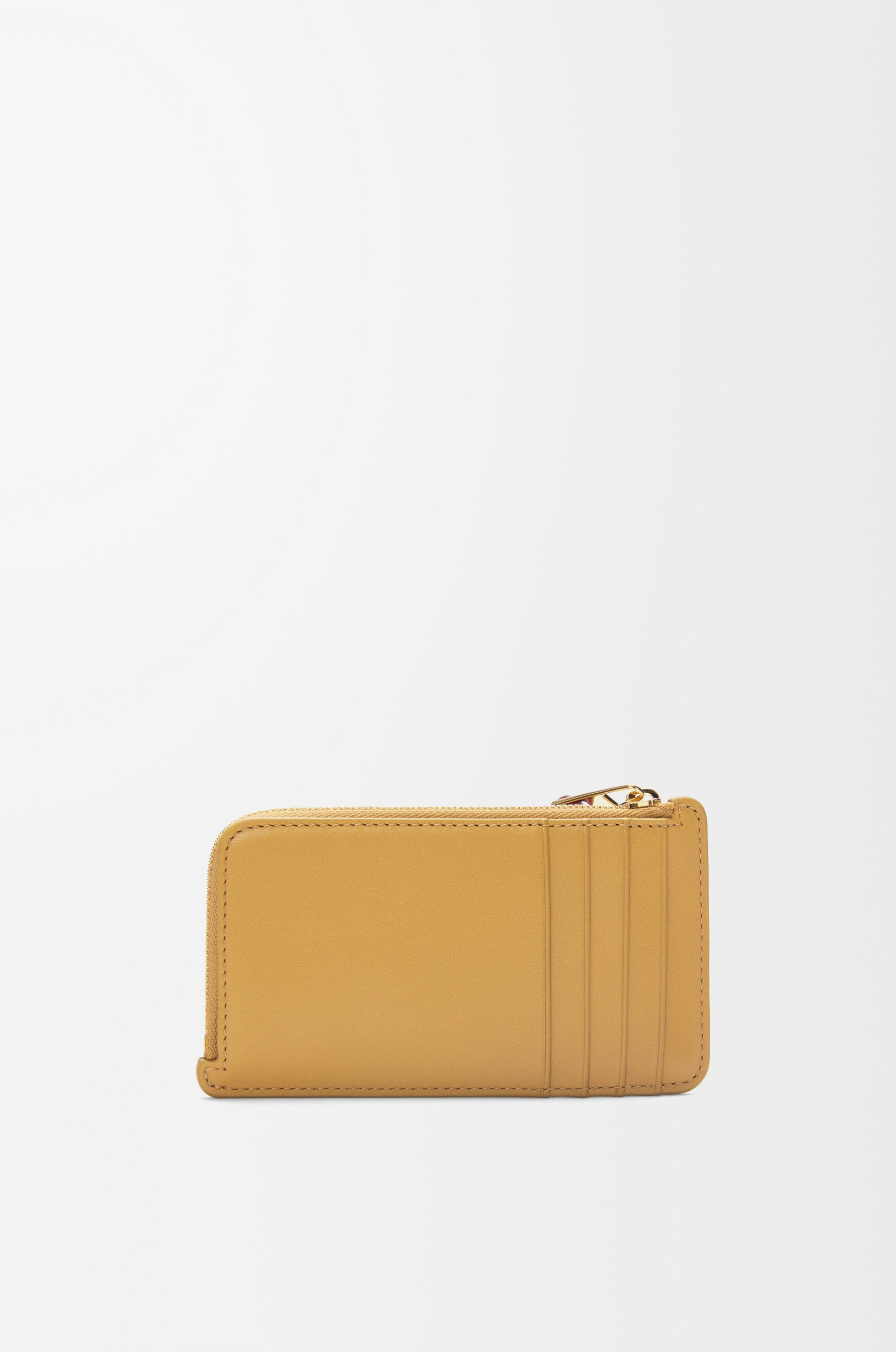 Knot coin cardholder in shiny nappa calfskin - 2