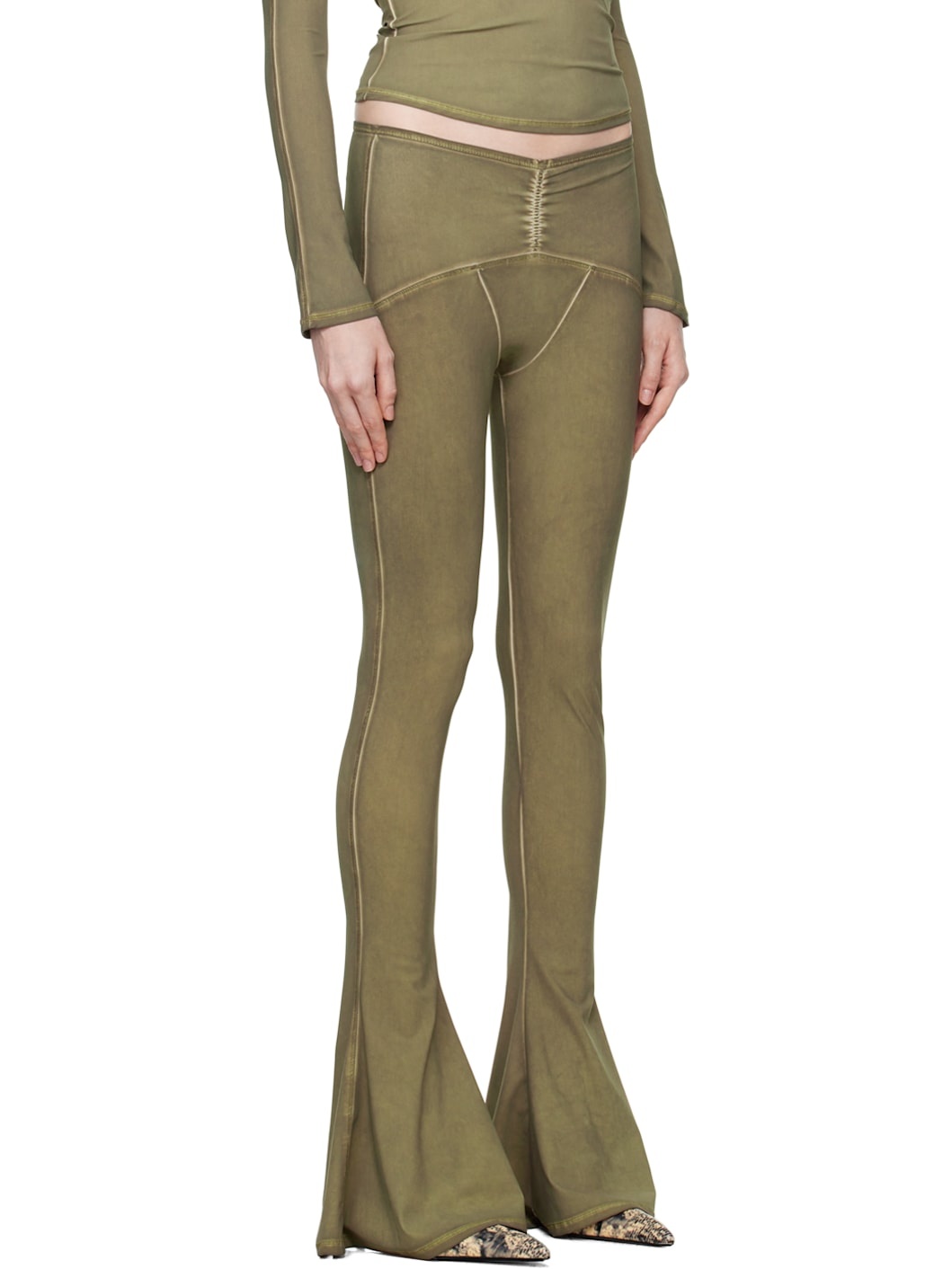 Khaki Ghost Leggings - 2