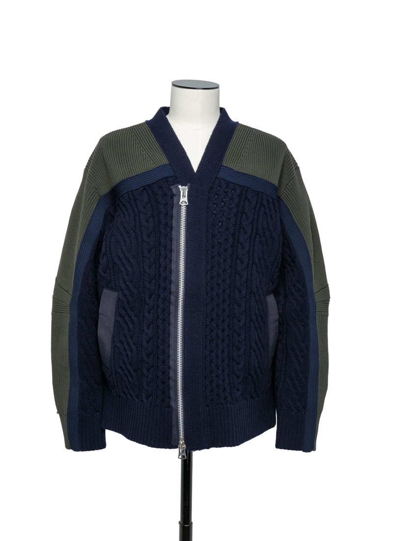 sacai Knit Cardigan outlook