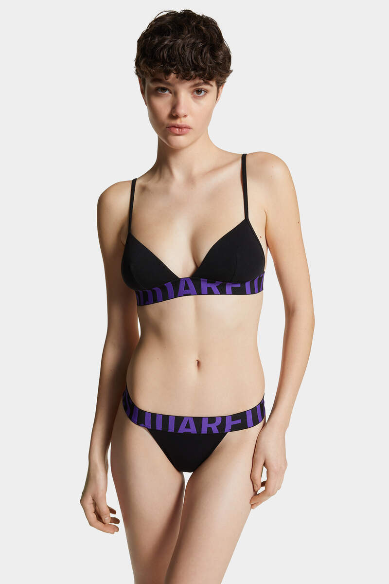 DSQUARED2 LOGO THONG - 3