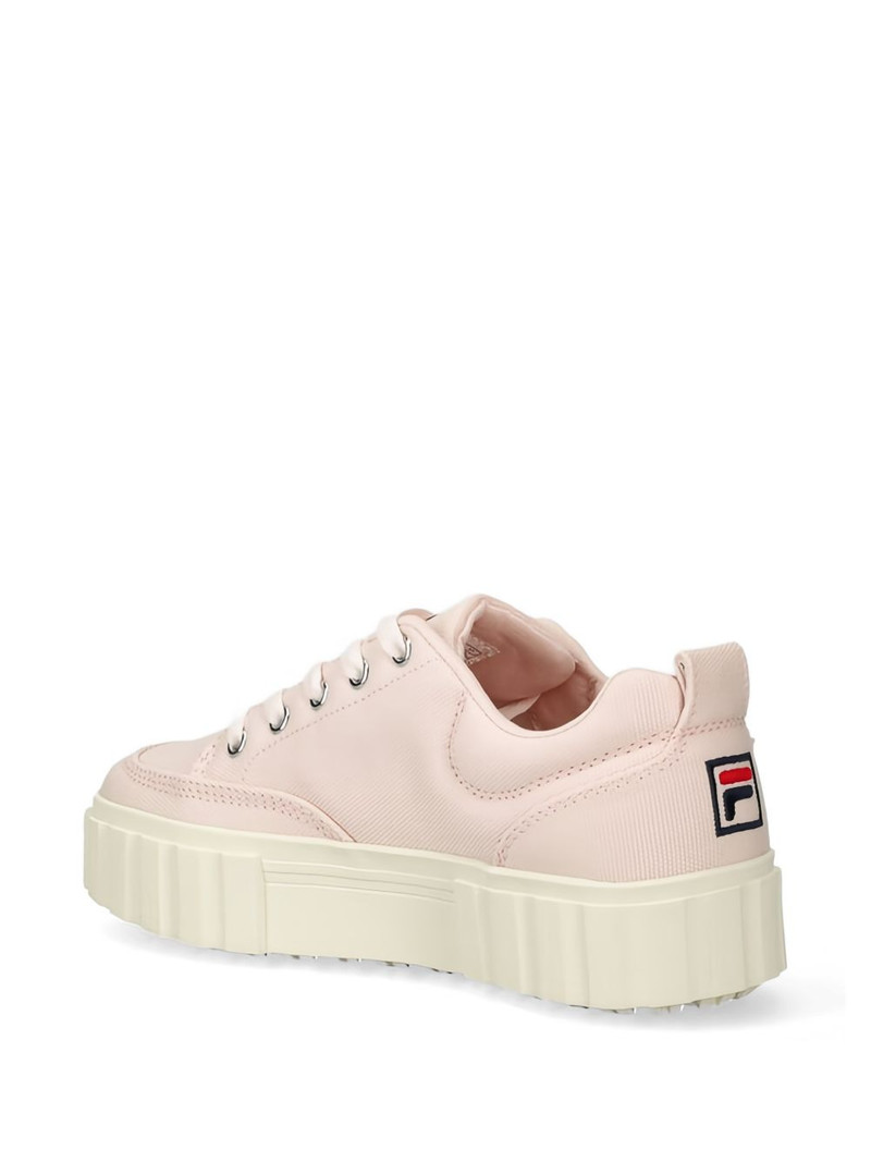 Sandblast logo lace-up sneakers 4