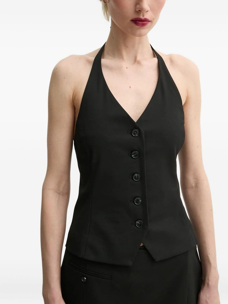 Saneem halter-neck button top 3