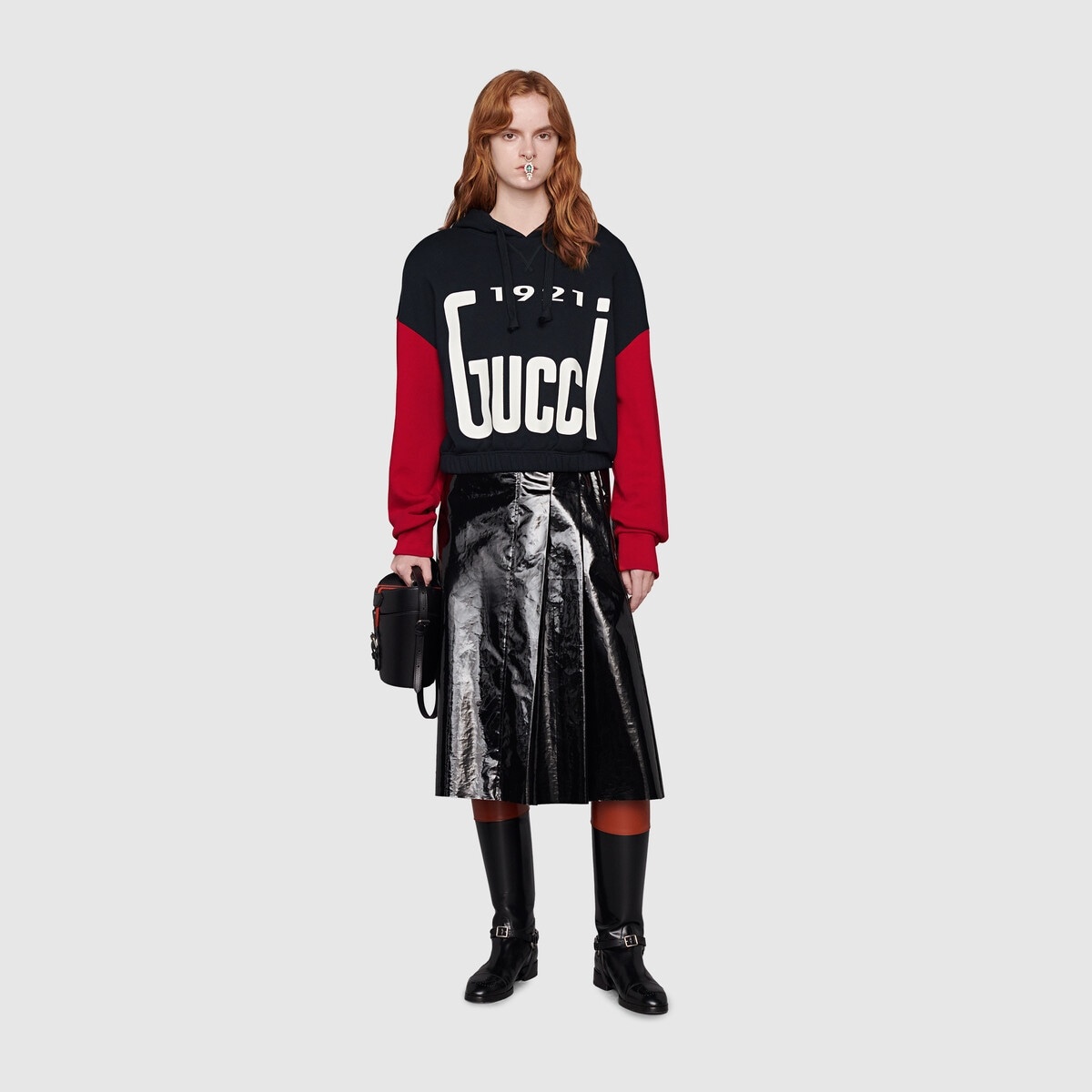 '1921 Gucci' cotton sweatshirt - 2