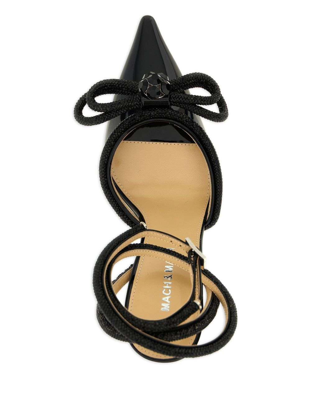 Double Bow jewel-embellished pumps - 4