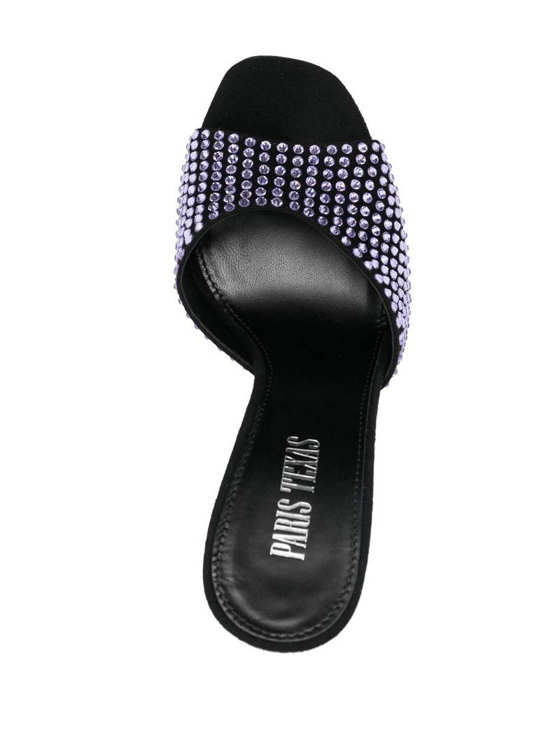 crystal-embellished 105mm mules 4