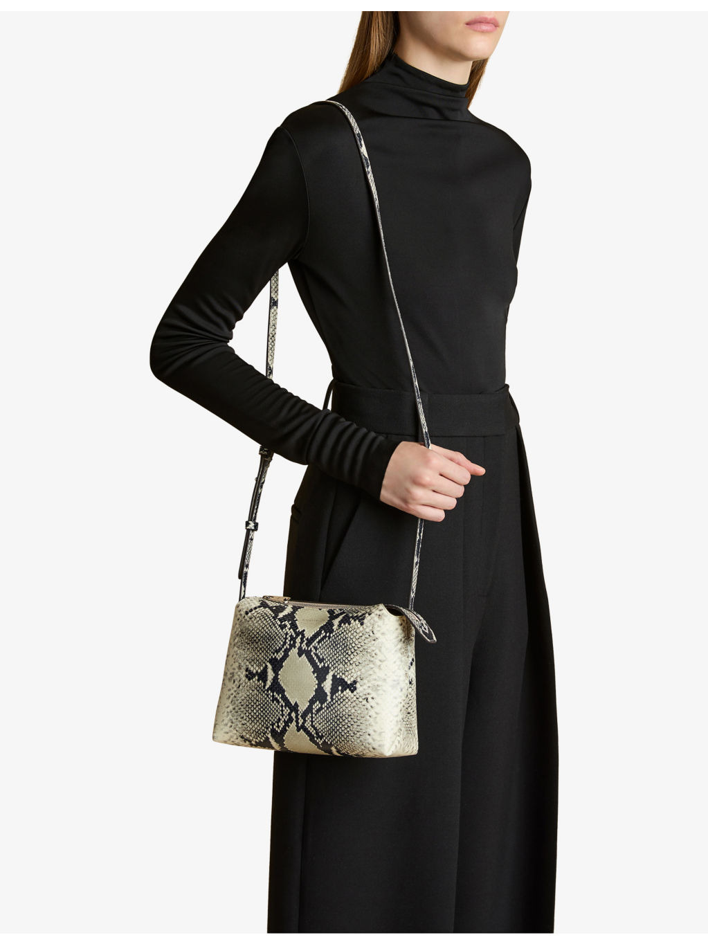 Lina Medium Leather Cross-Body Bag - 2