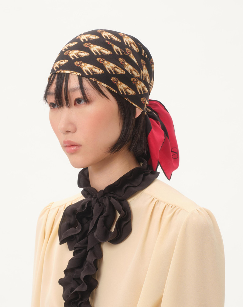 Valentino PETIT CHARLES SILK SCARF outlook