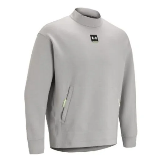 Under Armour Summit Knit Mock Fleece Top 'Grey' 1373799-592 - 1
