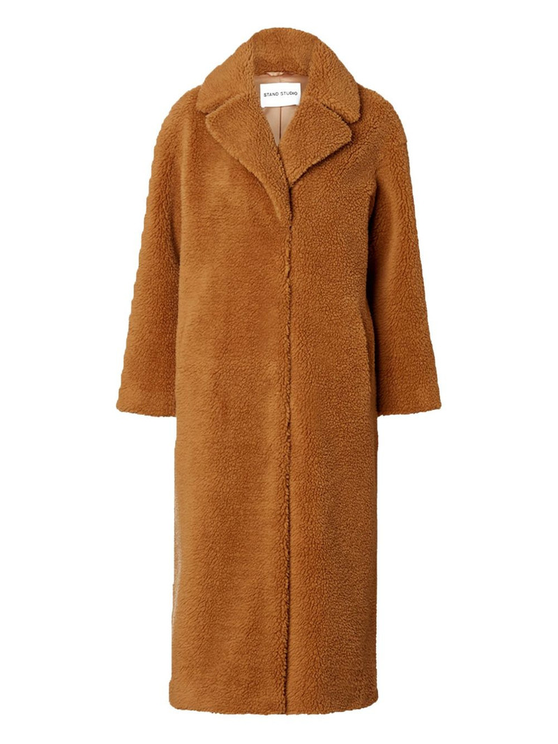 Camille fleece-textured coat 1