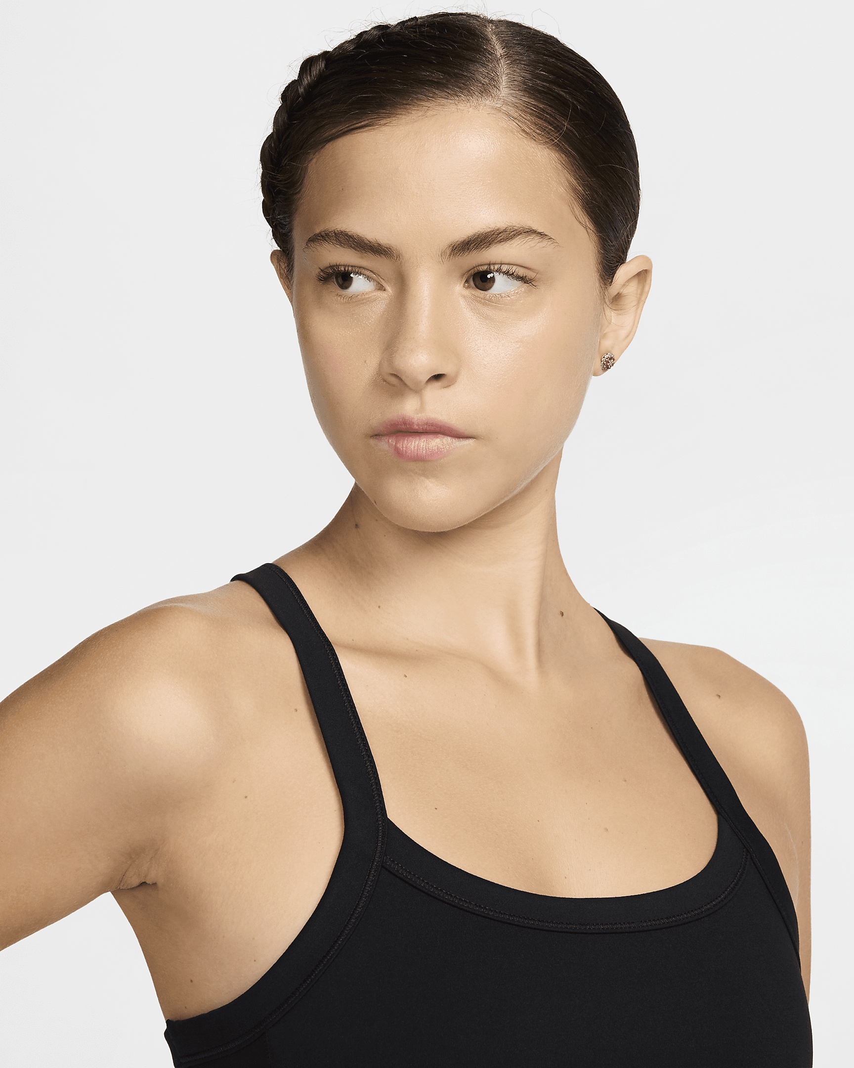 Nike One Fitted Women's Dri-FIT Strappy Cropped Tank Top - 3