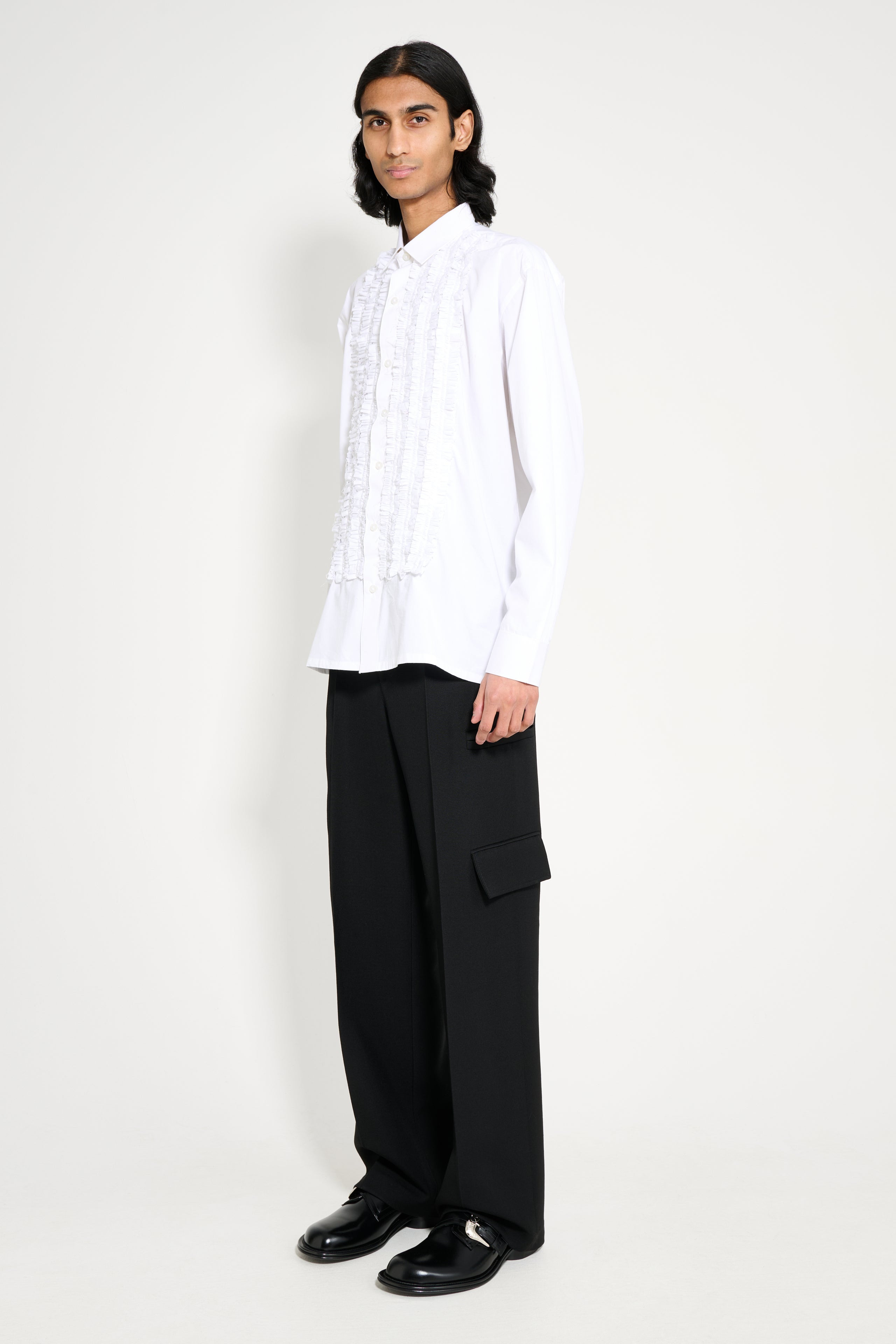 NAMACHEKO TAILORED GUARDIA TROUSER BLACK - 6