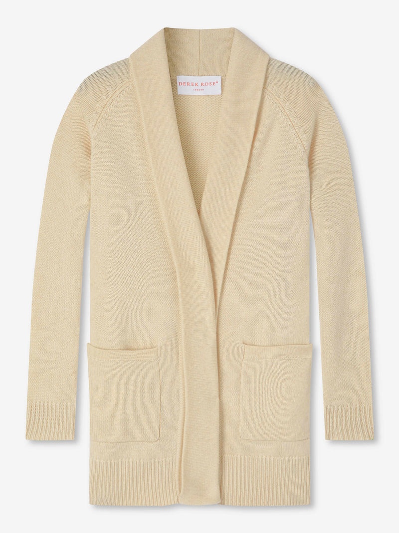 Women's Cardigan Nina 10 Cashmere Cream - 1