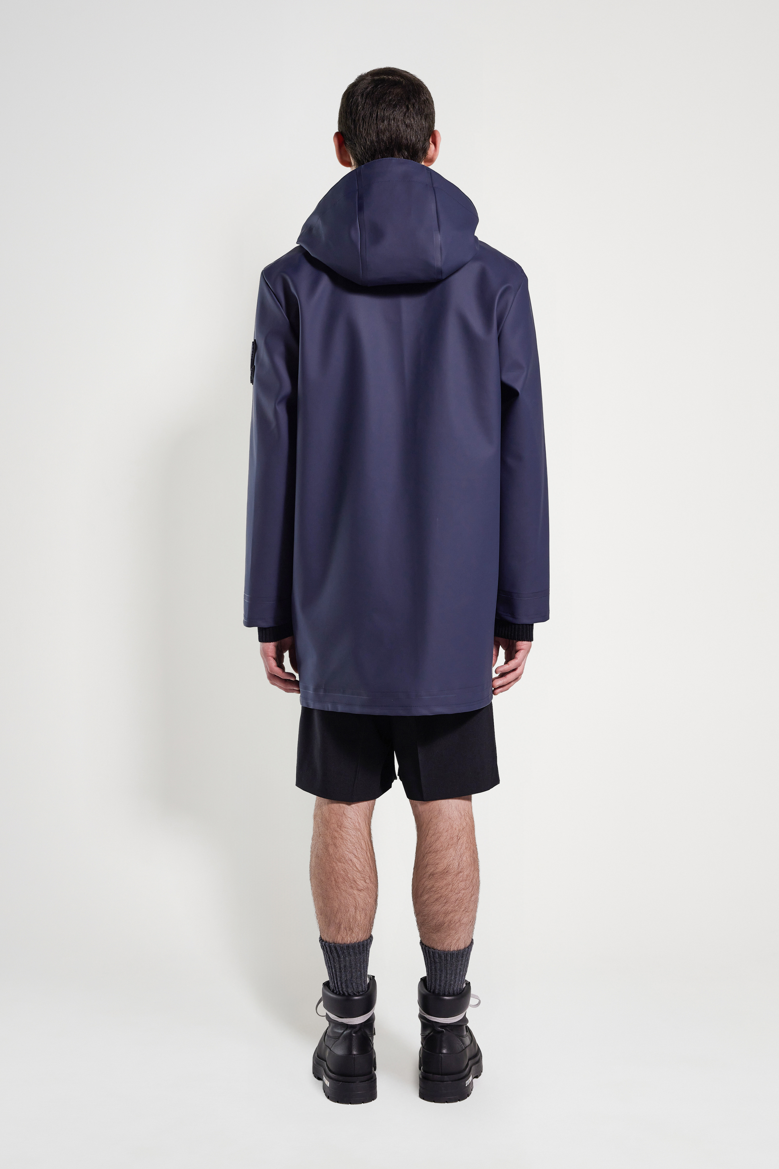 Men's Raincoat Navy - 4