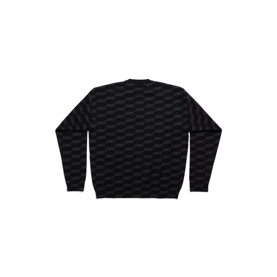 Bb Monogram Sweater in Black - 2