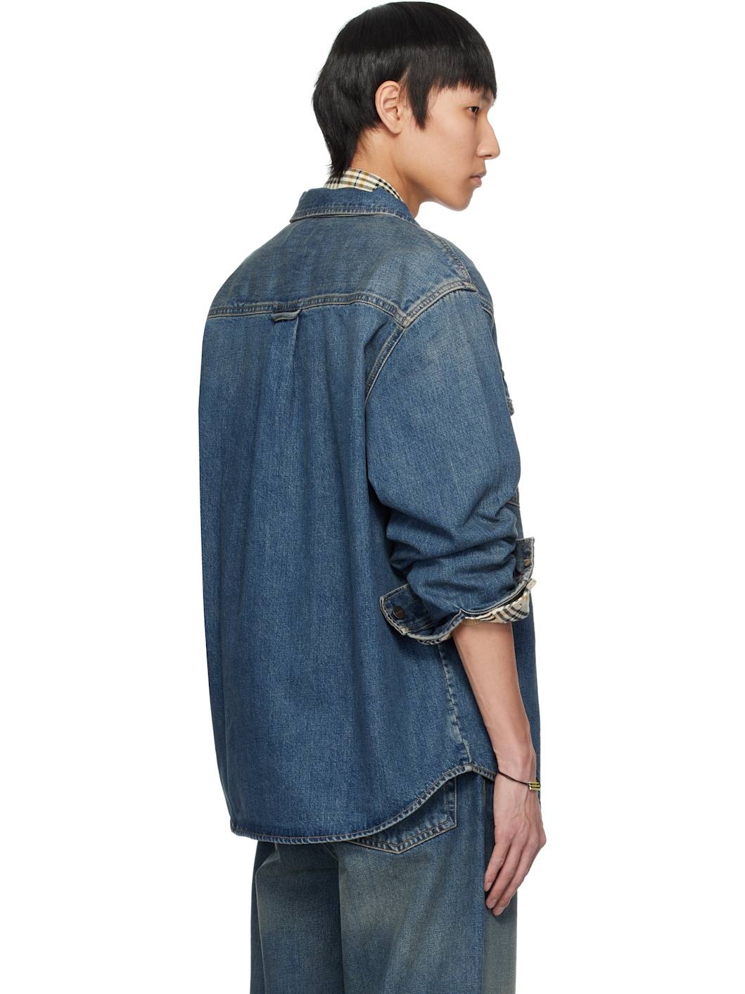 Blue Lincoln Denim Jacket - 3